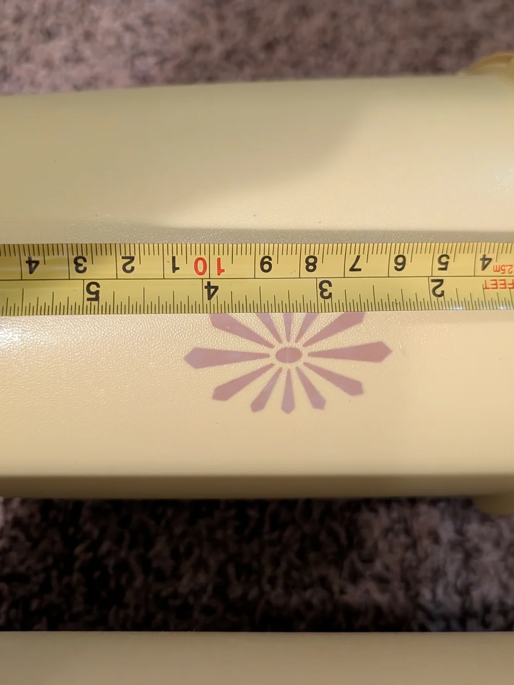 Tupperware Cream Storage Container Lid - Embossed Logo